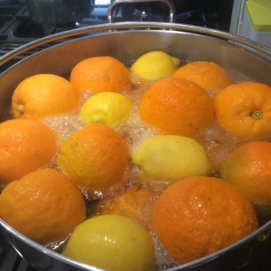 Oranges Boiling
